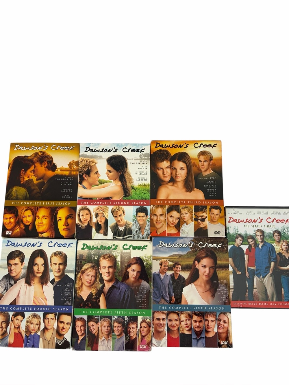 Dawson’s Creek Complete Series Seasons 1-6 + Series Finale DVD Box Set Bundle